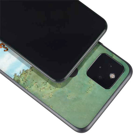 Disney Winnie the Pooh All Characters Google Pixel 4a 5G Skin